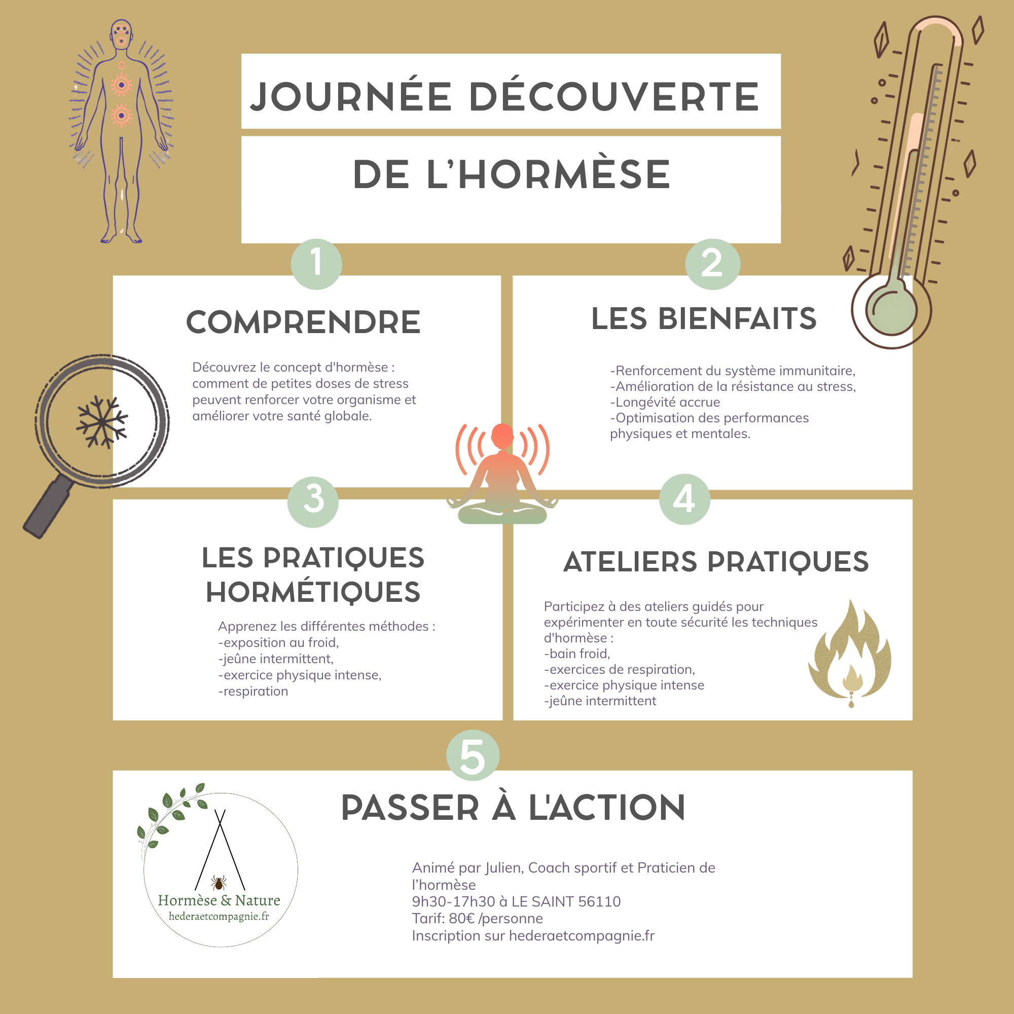 JOURNÉE DÉCOUVERTE DE L'HORMÈSE 1 JOURNÉE DÉCOUVERTE DE L'HORMÈSE 1